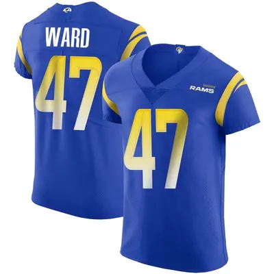 Men's Elite Alex Ward Los Angeles Rams Royal Alternate Vapor Untouchable Jersey