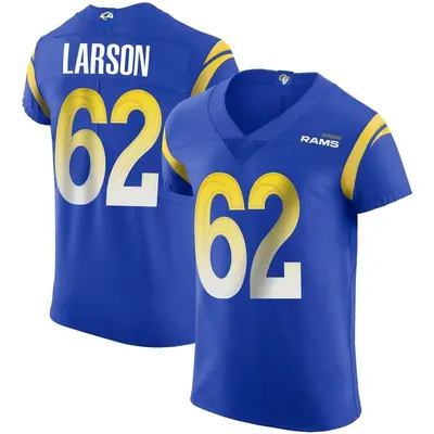 Men's Elite Blake Larson Los Angeles Rams Royal Alternate Vapor Untouchable Jersey