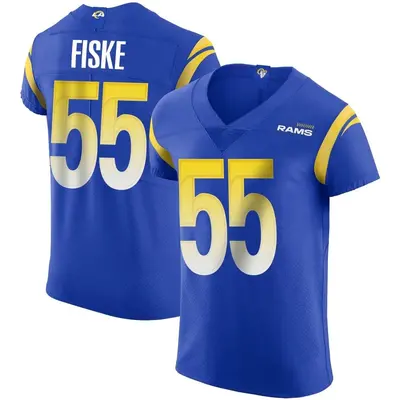 Men's Elite Braden Fiske Los Angeles Rams Royal Alternate Vapor Untouchable Jersey