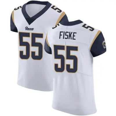 Men's Elite Braden Fiske Los Angeles Rams White Vapor Untouchable Jersey