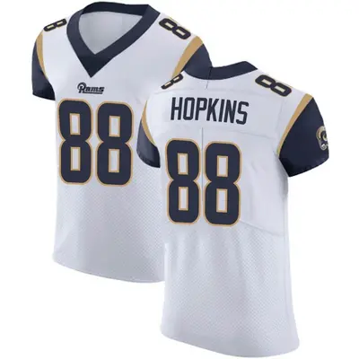 Men's Elite Brycen Hopkins Los Angeles Rams White Vapor Untouchable Jersey