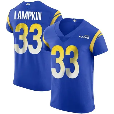 Men's Elite Cam Lampkin Los Angeles Rams Royal Alternate Vapor Untouchable Jersey