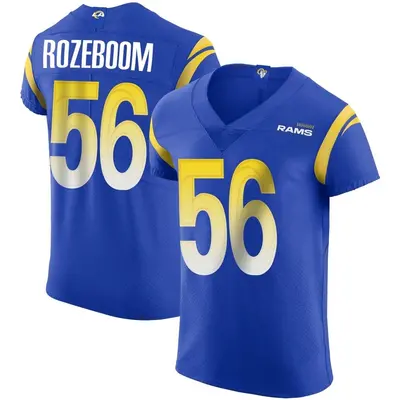 Men's Elite Christian Rozeboom Los Angeles Rams Royal Alternate Vapor Untouchable Jersey