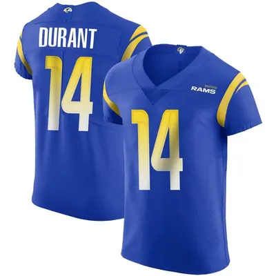 Men's Elite Cobie Durant Los Angeles Rams Royal Alternate Vapor Untouchable Jersey