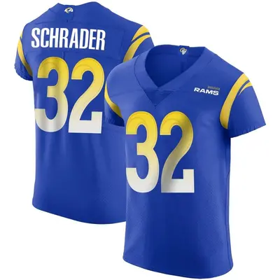 Men's Elite Cody Schrader Los Angeles Rams Royal Alternate Vapor Untouchable Jersey