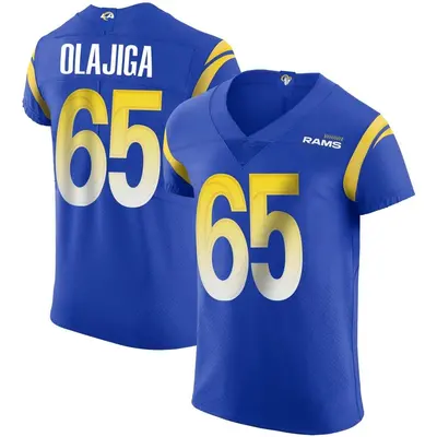 Men's Elite David Olajiga Los Angeles Rams Royal Alternate Vapor Untouchable Jersey