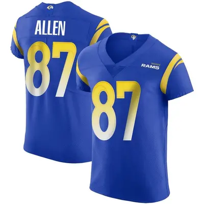 Men's Elite Davis Allen Los Angeles Rams Royal Alternate Vapor Untouchable Jersey