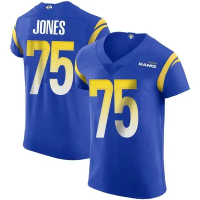 Men's Elite Deacon Jones Los Angeles Rams Royal Alternate Vapor Untouchable Jersey