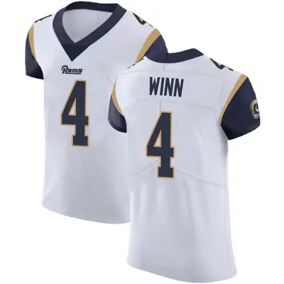 Men's Elite Dresser Winn Los Angeles Rams White Vapor Untouchable Jersey