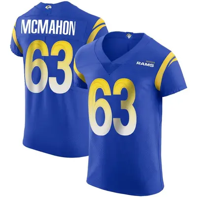 Men's Elite Dylan McMahon Los Angeles Rams Royal Alternate Vapor Untouchable Jersey