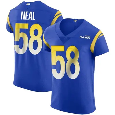 Men's Elite Elias Neal Los Angeles Rams Royal Alternate Vapor Untouchable Jersey