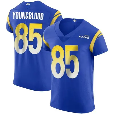 Men's Elite Jack Youngblood Los Angeles Rams Royal Alternate Vapor Untouchable Jersey