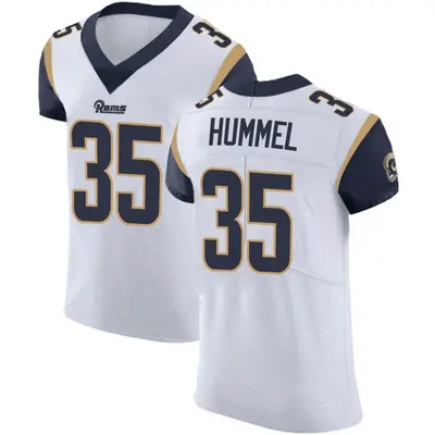 Men's Elite Jacob Hummel Los Angeles Rams White Vapor Untouchable Jersey