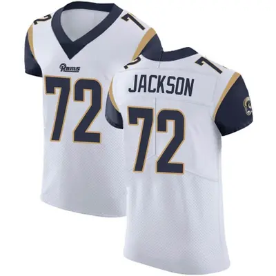 Men's Elite Jonah Jackson Los Angeles Rams White Vapor Untouchable Jersey