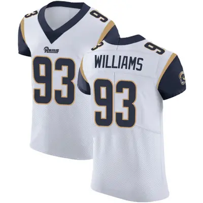 Men's Elite Jonah Williams Los Angeles Rams White Vapor Untouchable Jersey