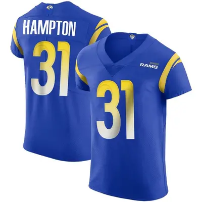 Men's Elite Nick Hampton Los Angeles Rams Royal Alternate Vapor Untouchable Jersey