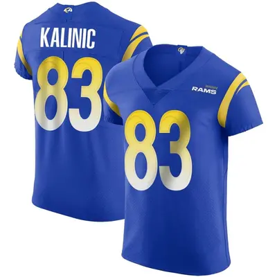 Men's Elite Nikola Kalinic Los Angeles Rams Royal Alternate Vapor Untouchable Jersey