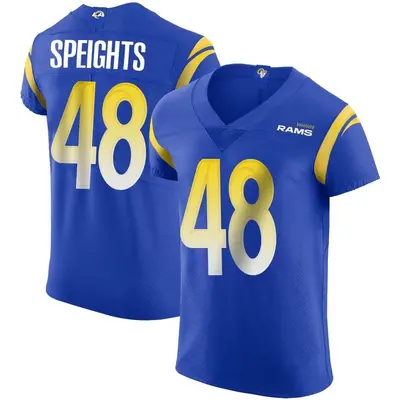 Men's Elite Omar Speights Los Angeles Rams Royal Alternate Vapor Untouchable Jersey