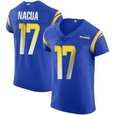 Men's Elite Puka Nacua Los Angeles Rams Royal Alternate Vapor Untouchable Jersey