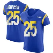 Men's Elite Quindell Johnson Los Angeles Rams Royal Alternate Vapor Untouchable Jersey