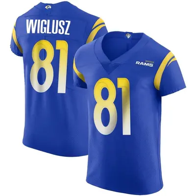 Men's Elite Sam Wiglusz Los Angeles Rams Royal Alternate Vapor Untouchable Jersey