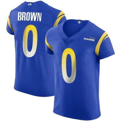 Men's Elite Tanner Brown Los Angeles Rams Royal Alternate Vapor Untouchable Jersey