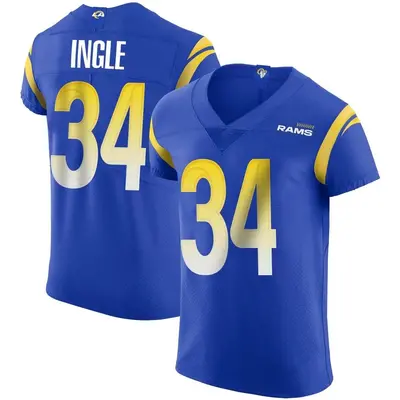 Men's Elite Tanner Ingle Los Angeles Rams Royal Alternate Vapor Untouchable Jersey