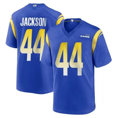 Men's Game Brennan Jackson Los Angeles Rams Royal Alternate Jersey