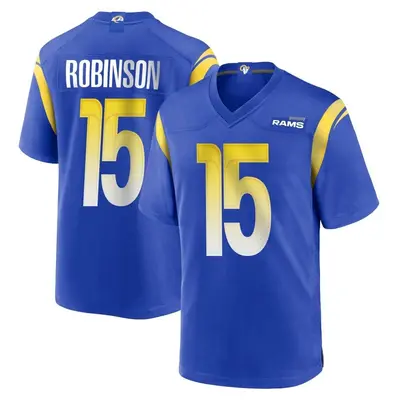 Men's Game Demarcus Robinson Los Angeles Rams Royal Alternate Jersey