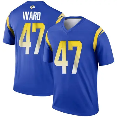 Men's Legend Alex Ward Los Angeles Rams Royal Jersey