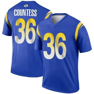 Men's Legend Blake Countess Los Angeles Rams Royal Jersey