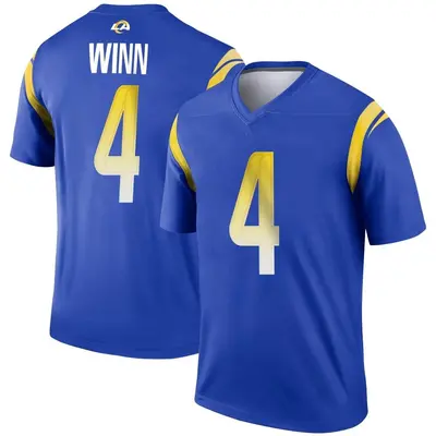 Men's Legend Dresser Winn Los Angeles Rams Royal Jersey