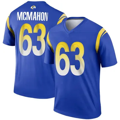 Men's Legend Dylan McMahon Los Angeles Rams Royal Jersey