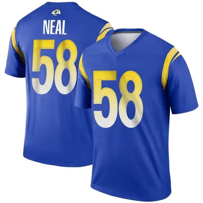 Men's Legend Elias Neal Los Angeles Rams Royal Jersey