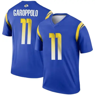 Men's Legend Jimmy Garoppolo Los Angeles Rams Royal Jersey