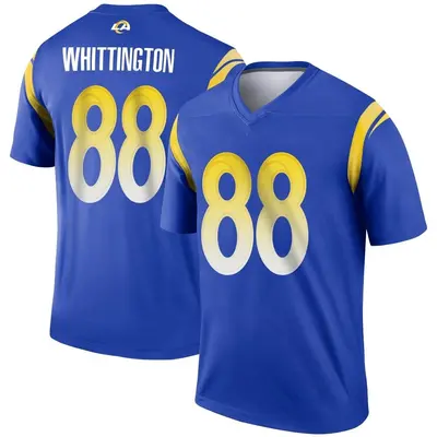 Men's Legend Jordan Whittington Los Angeles Rams Royal Jersey