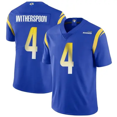 Men's Limited Ahkello Witherspoon Los Angeles Rams Royal Alternate Vapor Untouchable Jersey