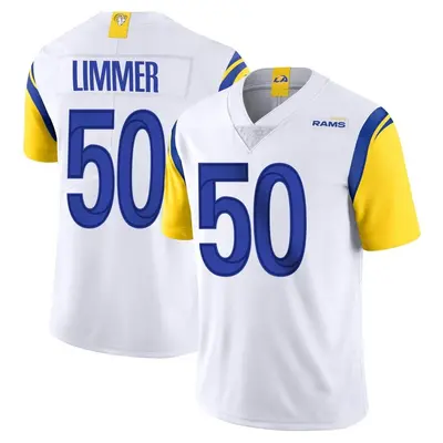 Men's Limited Beaux Limmer Los Angeles Rams White Vapor Untouchable Jersey