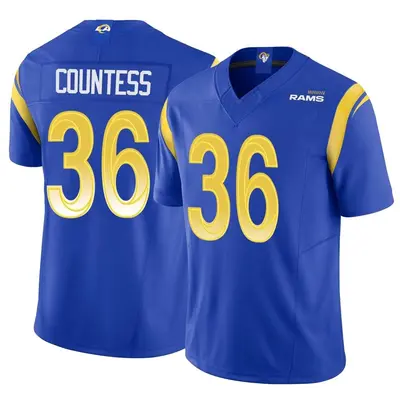 Men's Limited Blake Countess Los Angeles Rams Royal Vapor F.U.S.E. Jersey