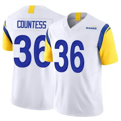 Men's Limited Blake Countess Los Angeles Rams White Vapor F.U.S.E. Jersey