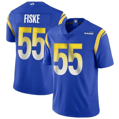 Men's Limited Braden Fiske Los Angeles Rams Royal Alternate Vapor Untouchable Jersey