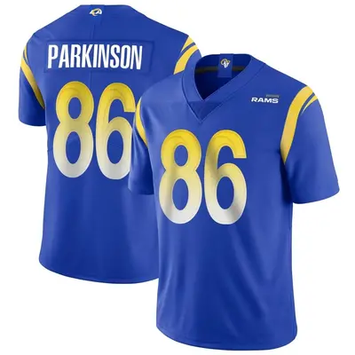 Men's Limited Colby Parkinson Los Angeles Rams Royal Alternate Vapor Untouchable Jersey