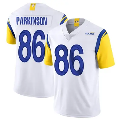 Men's Limited Colby Parkinson Los Angeles Rams White Vapor Untouchable Jersey