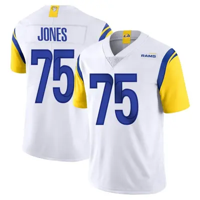 Men's Limited Deacon Jones Los Angeles Rams White Vapor Untouchable Jersey