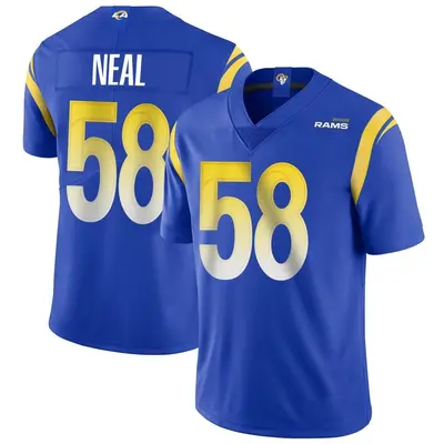 Men's Limited Elias Neal Los Angeles Rams Royal Alternate Vapor Untouchable Jersey