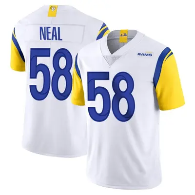 Men's Limited Elias Neal Los Angeles Rams White Vapor Untouchable Jersey