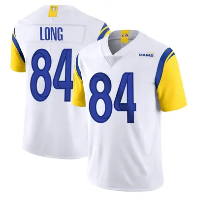 Men's Limited Hunter Long Los Angeles Rams White Vapor Untouchable Jersey