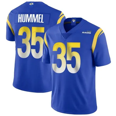 Men's Limited Jacob Hummel Los Angeles Rams Royal Alternate Vapor Untouchable Jersey