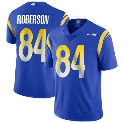 Men's Limited Jaquarii Roberson Los Angeles Rams Royal Alternate Vapor Untouchable Jersey