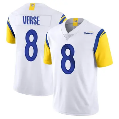 Men's Limited Jared Verse Los Angeles Rams White Vapor Untouchable Jersey